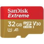 SanDisk SDSQXAF-032G-GN6MA Tarjeta de Memoria Extreme 32GB microSD UHS-I Clase 10 con Adaptador - Velocidad de Lectura hasta 100MB/s